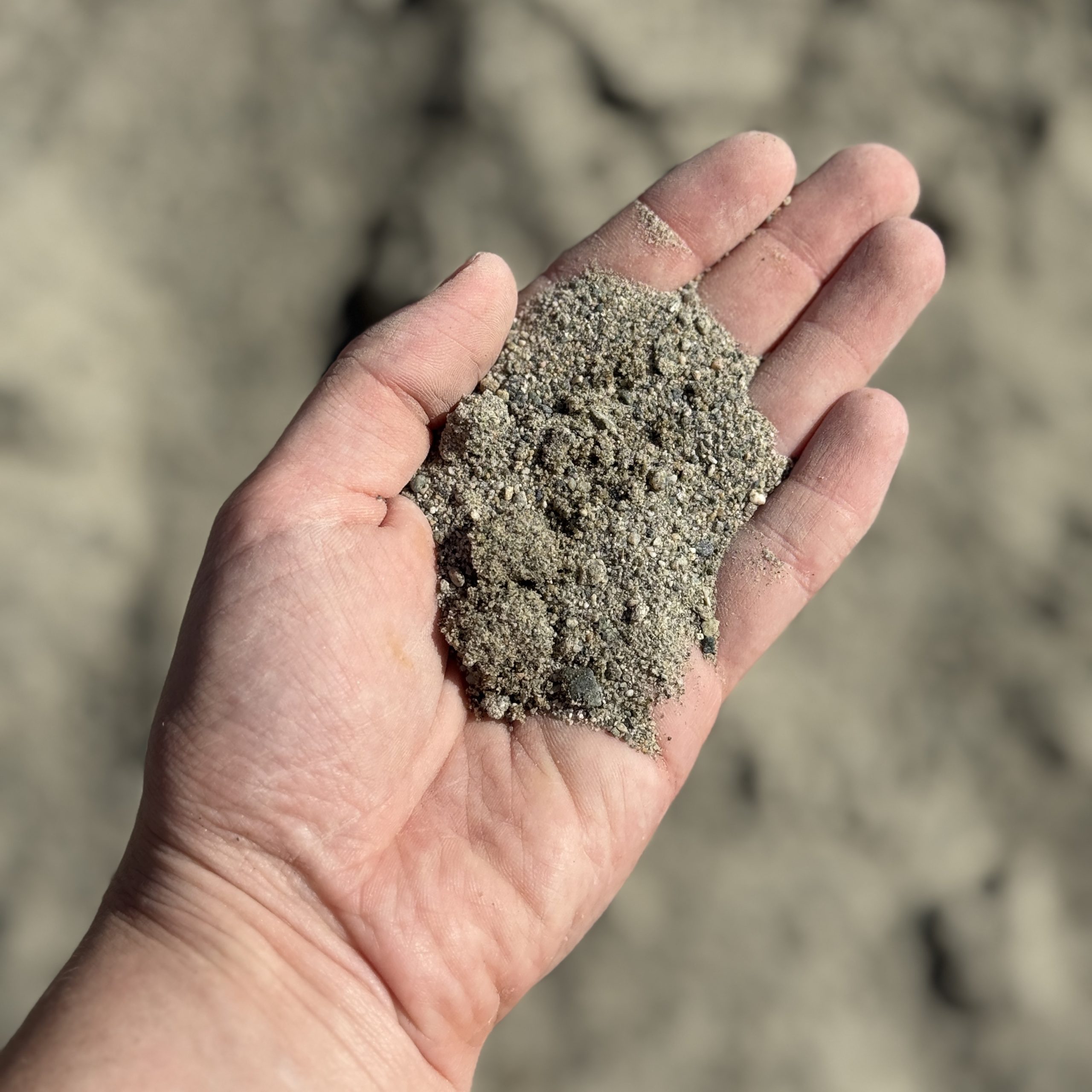 washed sand bulk
