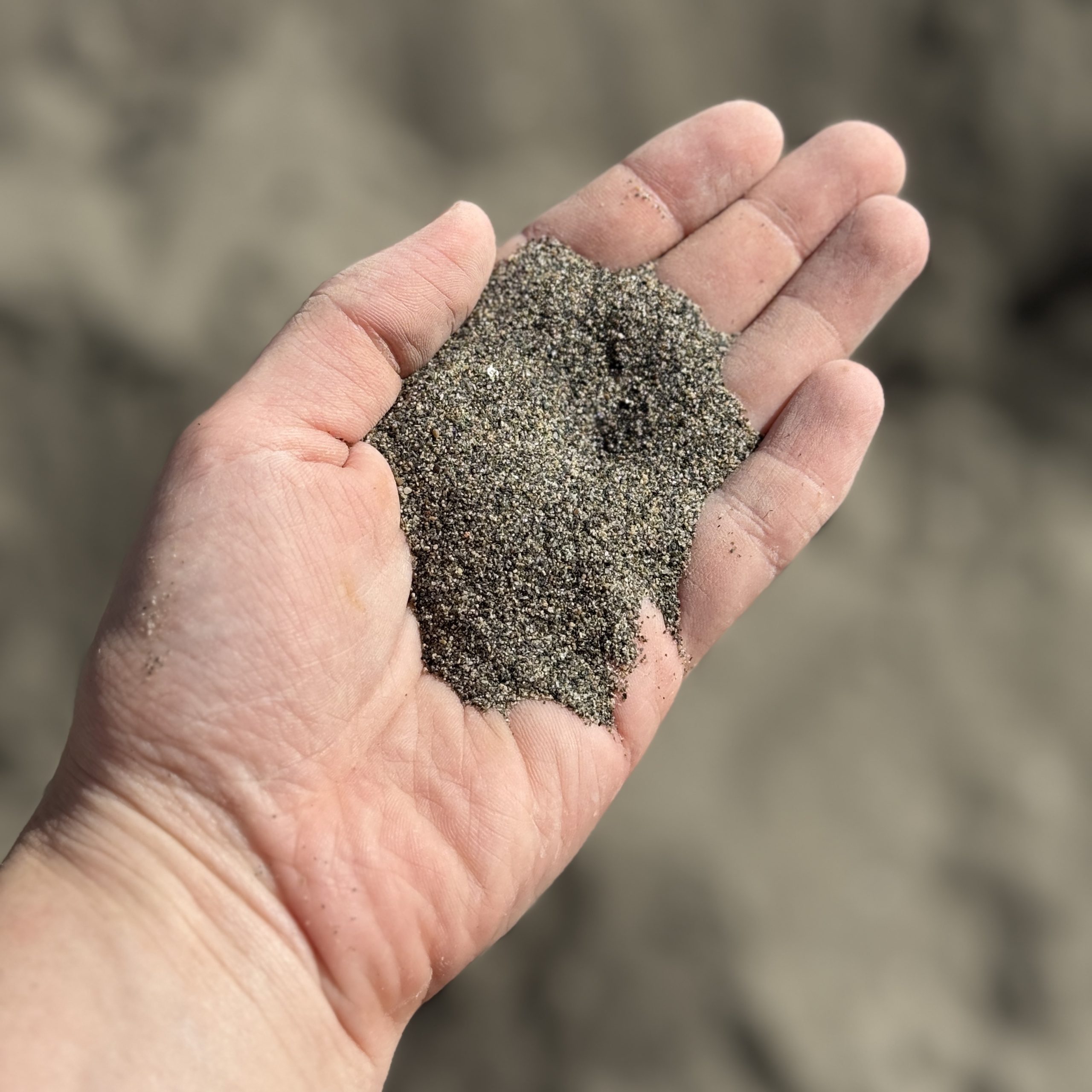 river sand bulk